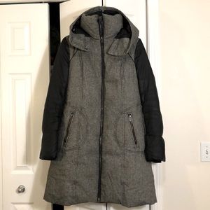 Soia and Kyo slim fit two toned winter coat